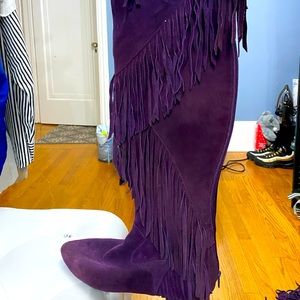 Sam Edelman over the knee moccasin Size 10